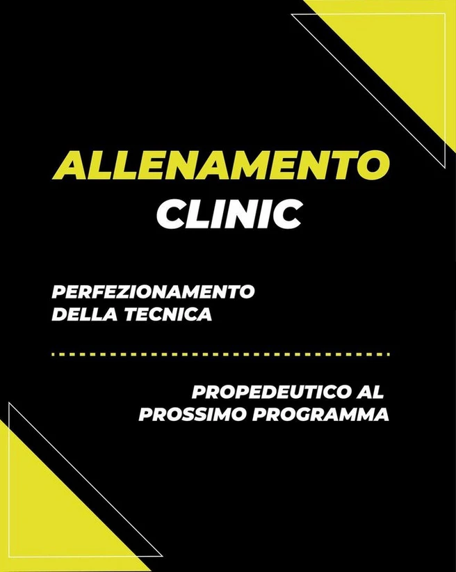 ALLENAMENTO CLINIC